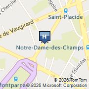 Royal Saint Germain Hotel Map